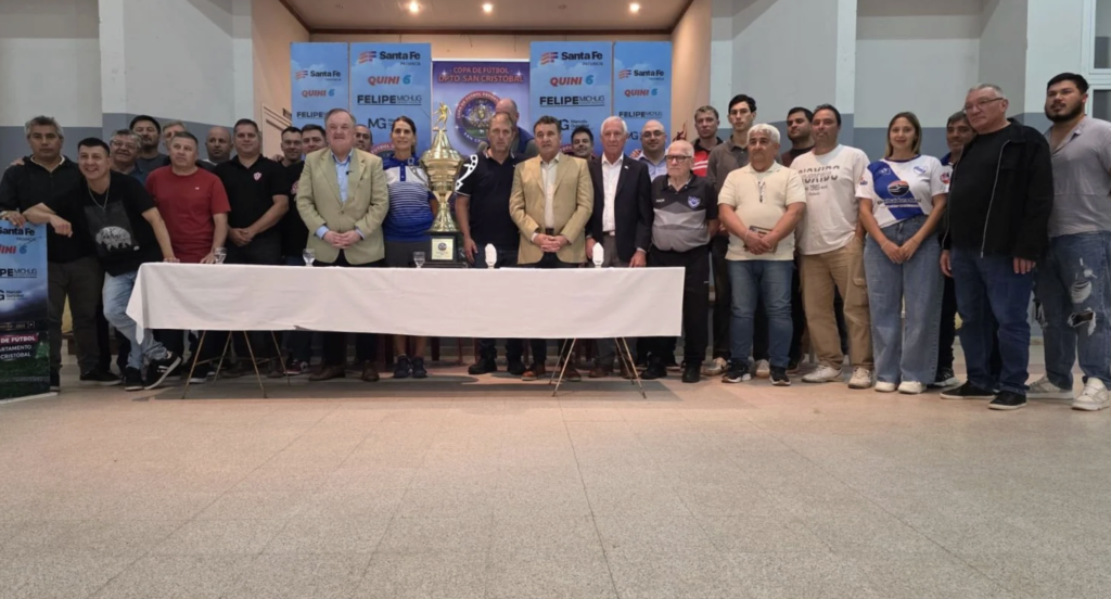 SE PRESENTÓ EN SUARDI LA 3° EDICIÓN DE LA COPA DE FÚTBOL “DEPARTAMENTO SAN CRISTÓBAL” – 2026